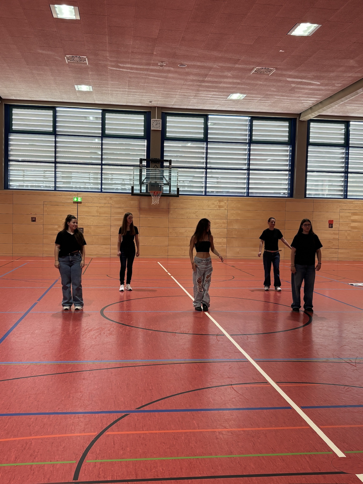 Hip-Hop-Auftritt Klasse 10 M